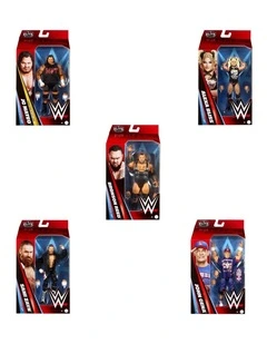 WWE Elite Action Figures, 6-inch Collectible Set with Articulation & Accessories