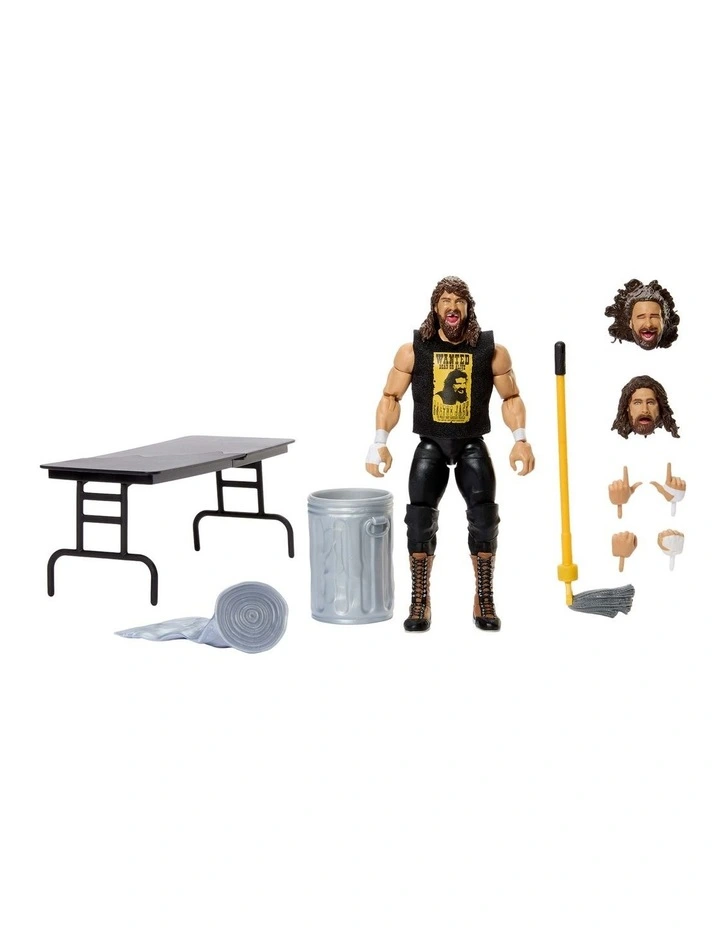 WWE Ultimate Edition Monday Night War Cactus Jack Action Figure & Accessories Collectible Set, 6-inch image 2