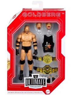 WWE Ultimate Edition Monday Night War Goldberg Action Figure & Accessories Collectible Set