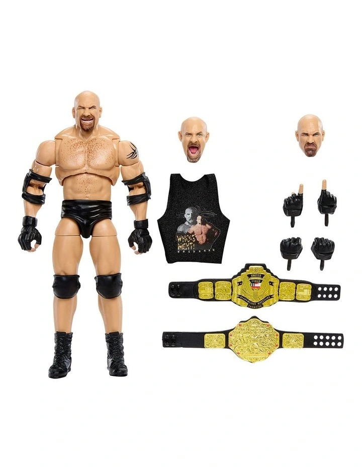 WWE Ultimate Edition Monday Night War Goldberg Action Figure & Accessories Collectible Set image 2