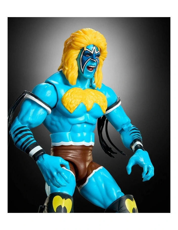 WWE x Street Fighter Ultimate Warrior Action Figure & Accessories, 6-inch Collectible Player 2 Mashup Set image 5