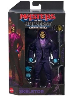 Masters of the Universe Chronicles Dream Date Skeletor Figure with Soft Goods Suit & Cat