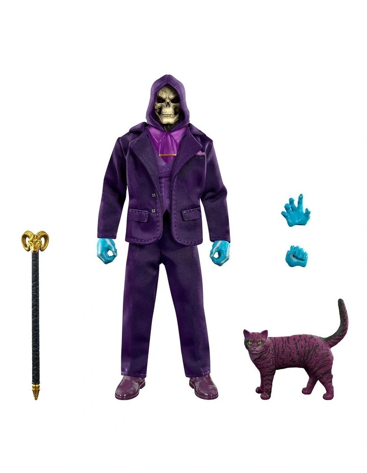 Masters of the Universe Chronicles Dream Date Skeletor Figure with Soft Goods Suit & Cat image 2
