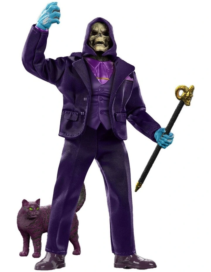 Masters of the Universe Chronicles Dream Date Skeletor Figure with Soft Goods Suit & Cat image 3