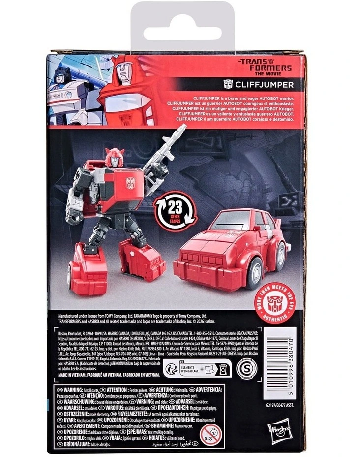 Transformers Studio Series The Transformers: The Movie Deluxe Class Cliffjumper image 2