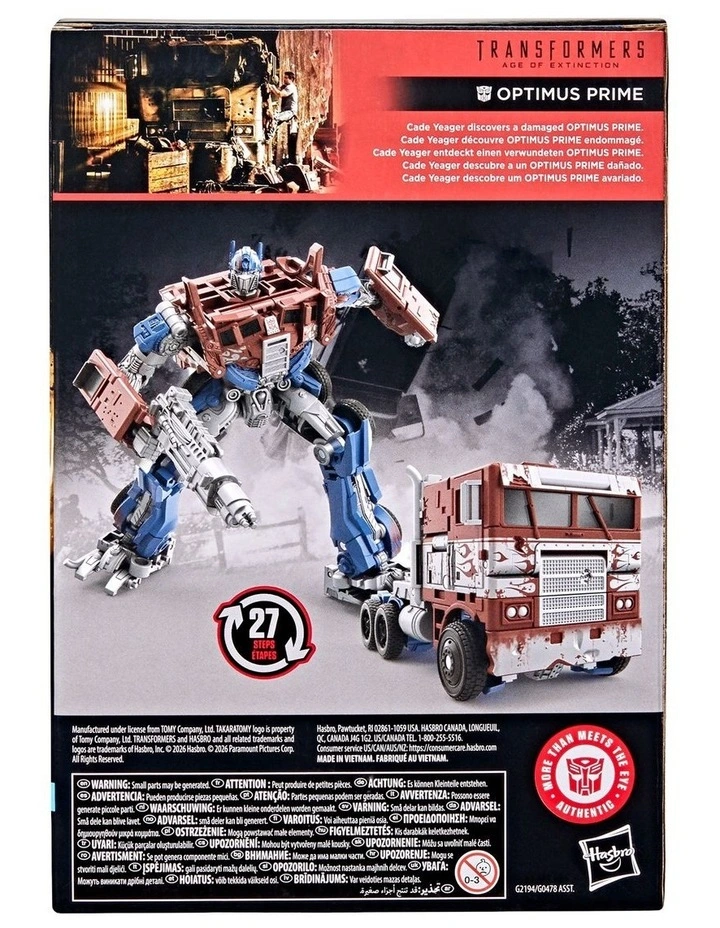 Transformers Studio Series Transformers: Age of Extinction Voyager Class Optimus Prime image 2