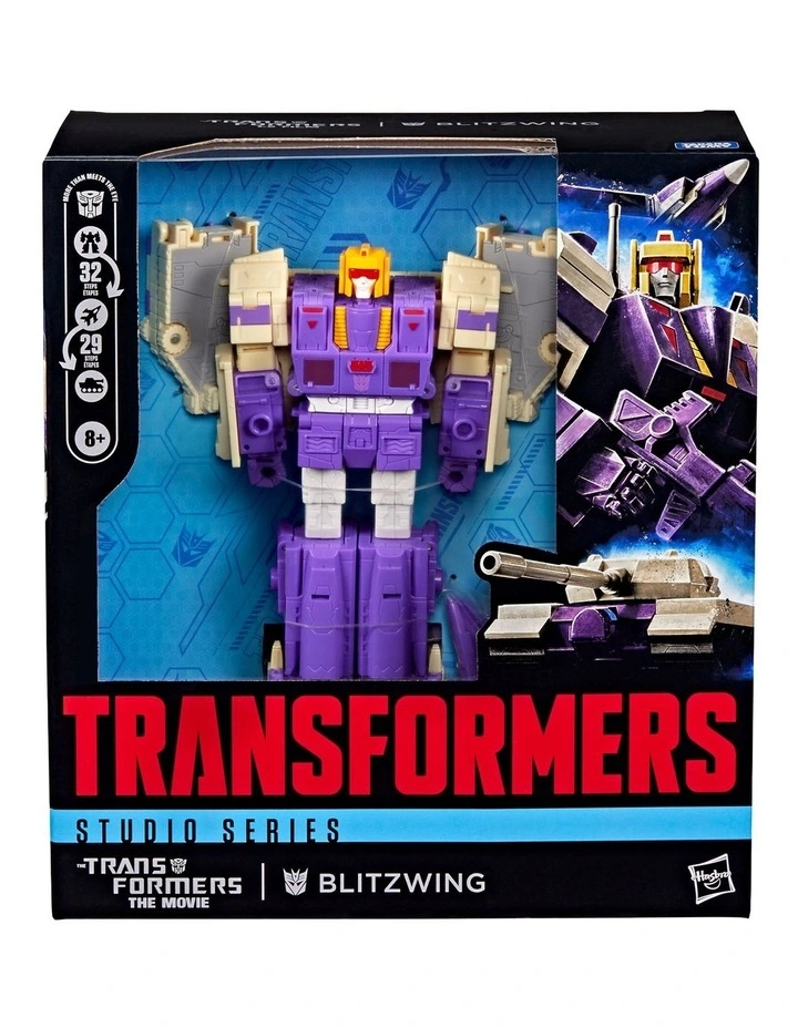 Transformers Studio Series The Transformers: The Movie Leader Class Blitzwing image 1