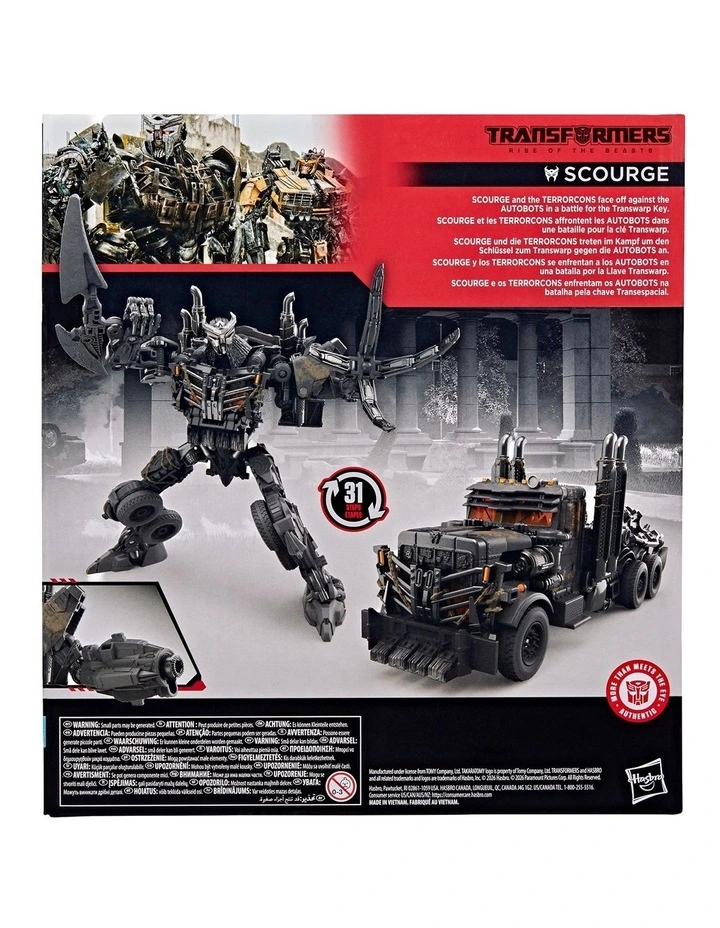 Transformers Studio Series Rise of the Beasts Leader Class Scourge image 2