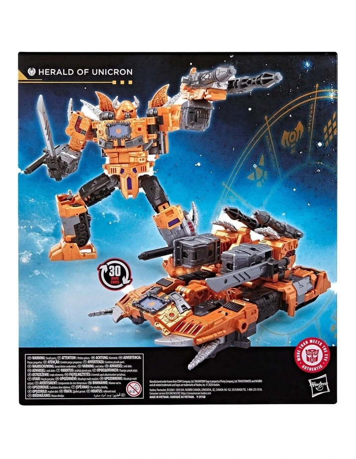 Transformers Age of the Primes Leader Class Herald of Unicron image 2