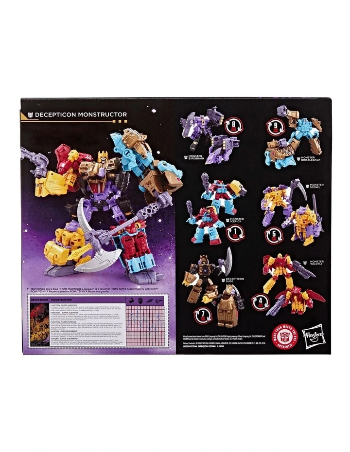 Transformers Age of the Primes Decepticon Monstructor image 3