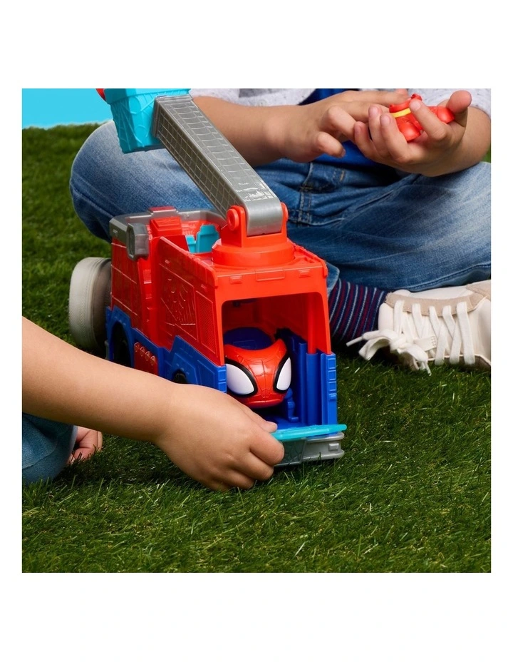 Marvel Spidey and his Amazing Friends Rescue-Webs Firetruck image 3