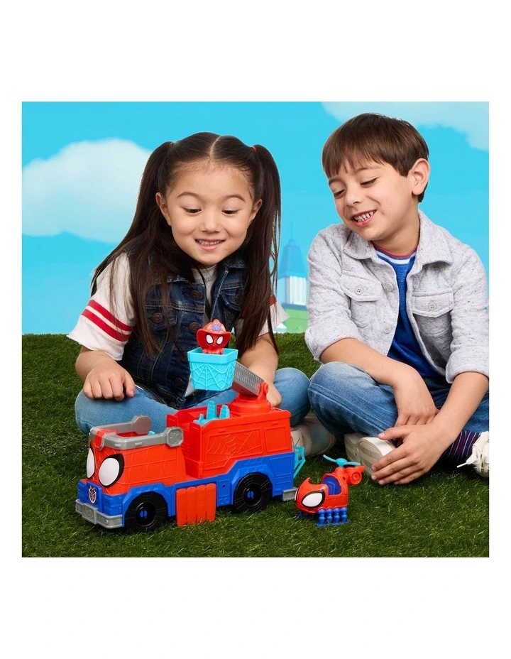 Marvel Spidey and his Amazing Friends Rescue-Webs Firetruck image 5