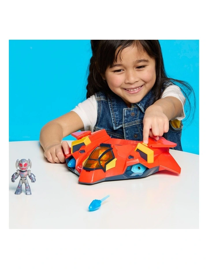 Disney Jr. Series Marvels Iron Man and his Awesome Friends Giant-Sized Armor Iron Jet image 4