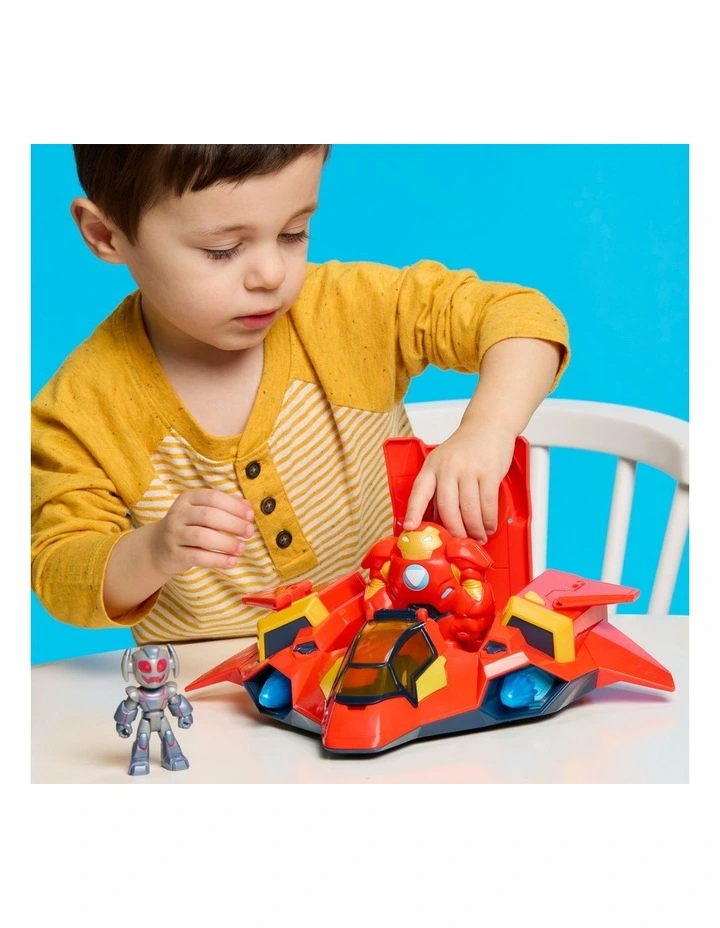 Disney Jr. Series Marvels Iron Man and his Awesome Friends Giant-Sized Armor Iron Jet image 6