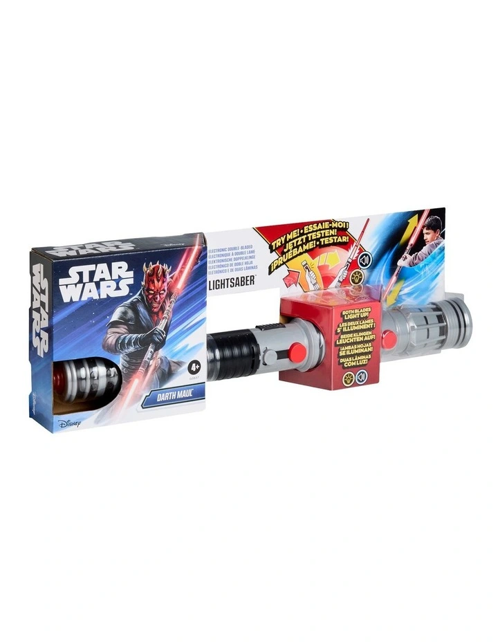 Star Wars Darth Maul Electronic Double-Bladed Lightsaber image 1