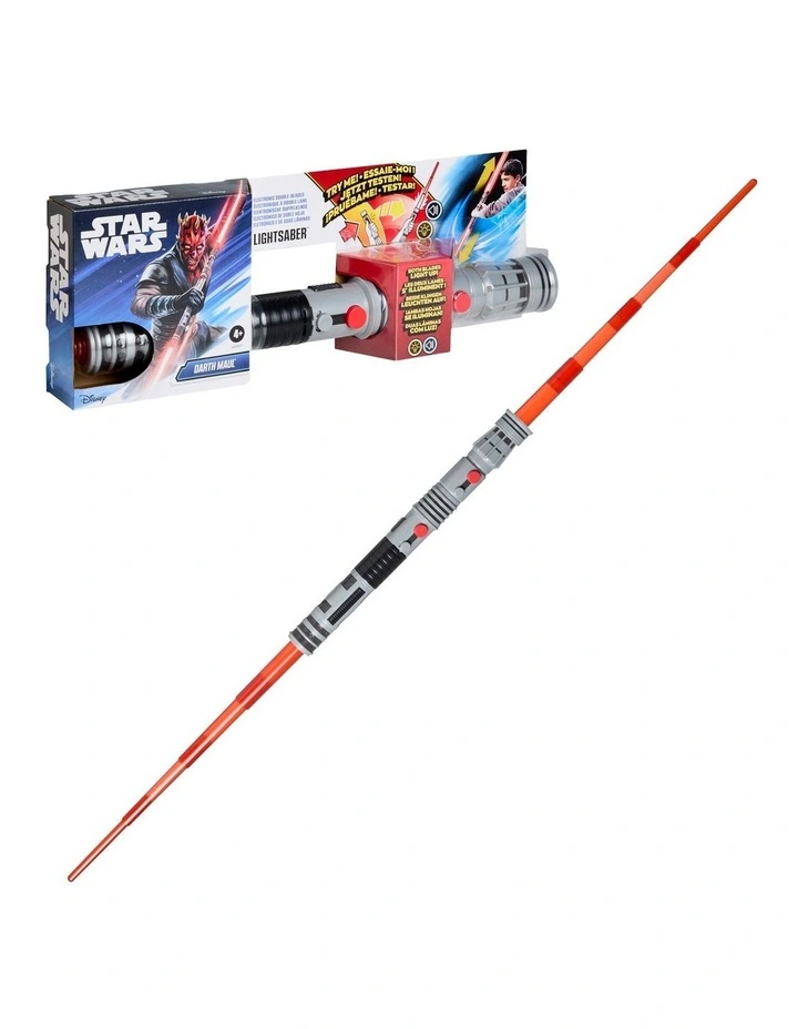 Star Wars Darth Maul Electronic Double-Bladed Lightsaber image 2