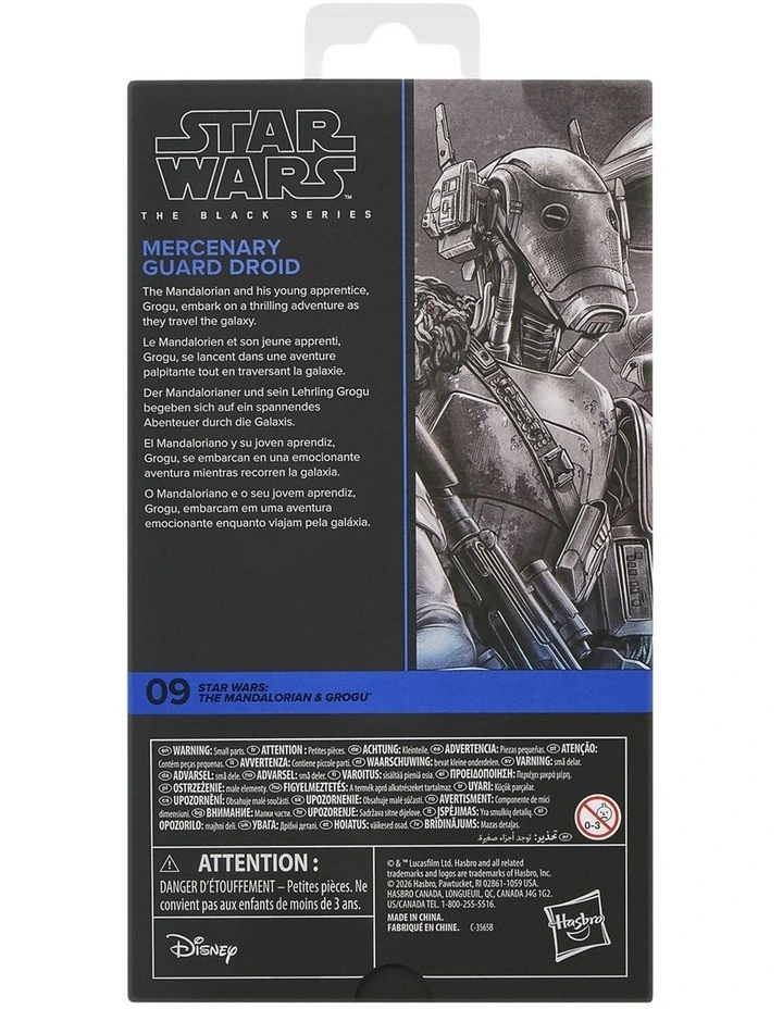 Star Wars The Black Series Mercenary Guard Droid image 2