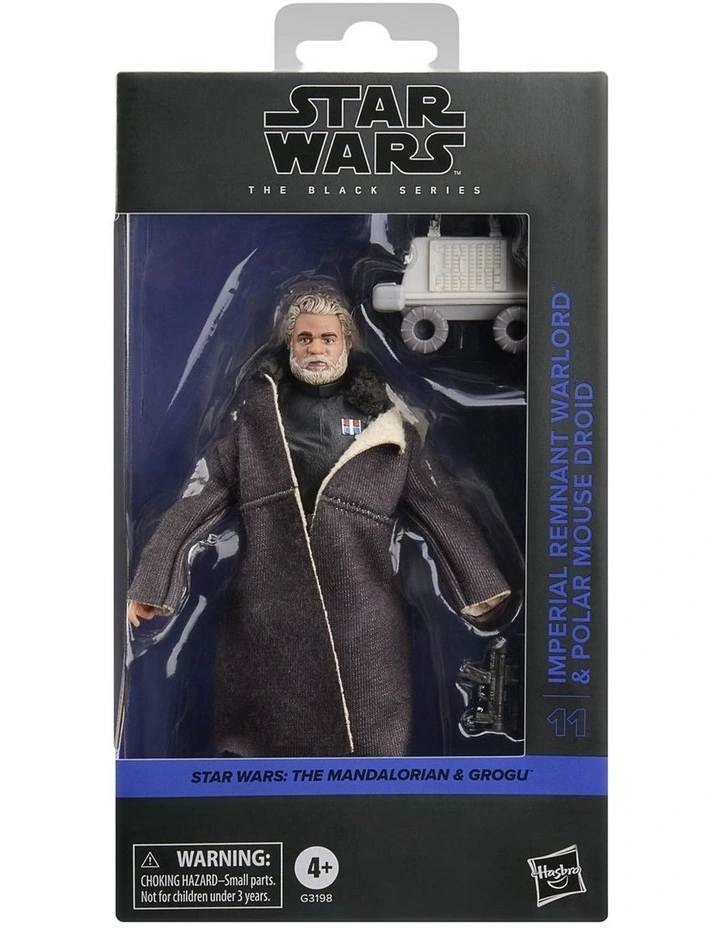 Star Wars The Black Series Imperial Remnant Warlord & Polar Mouse Droid image 1