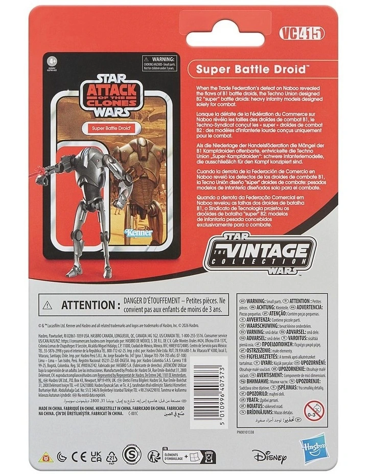 Star Wars The Vintage Collection Super Battle Droid image 3