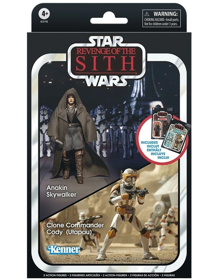 Star Wars The Vintage Collection Anakin Skywalker & Clone Commander Cody (Utapau) image 1