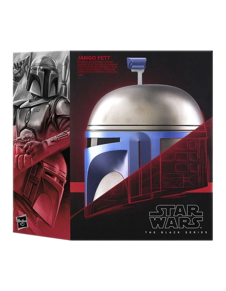 Star Wars The Black Series Jango Fett Electronic Helmet image 3