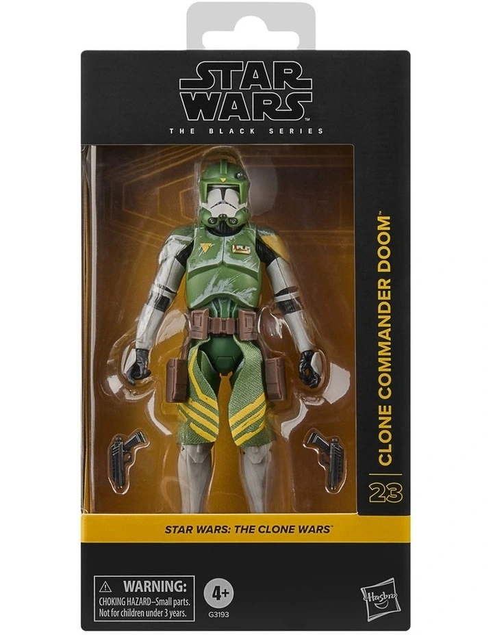 Star Wars The Black Series Clone Commander Doom image 1