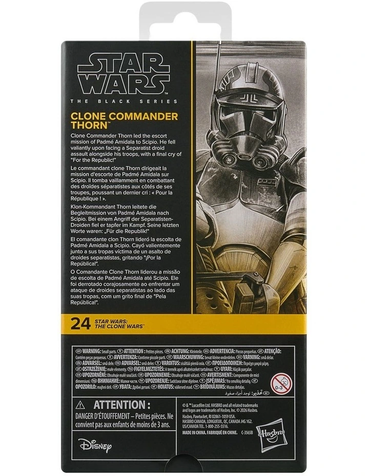 Star Wars The Black Series Clone Commander Thorn image 2