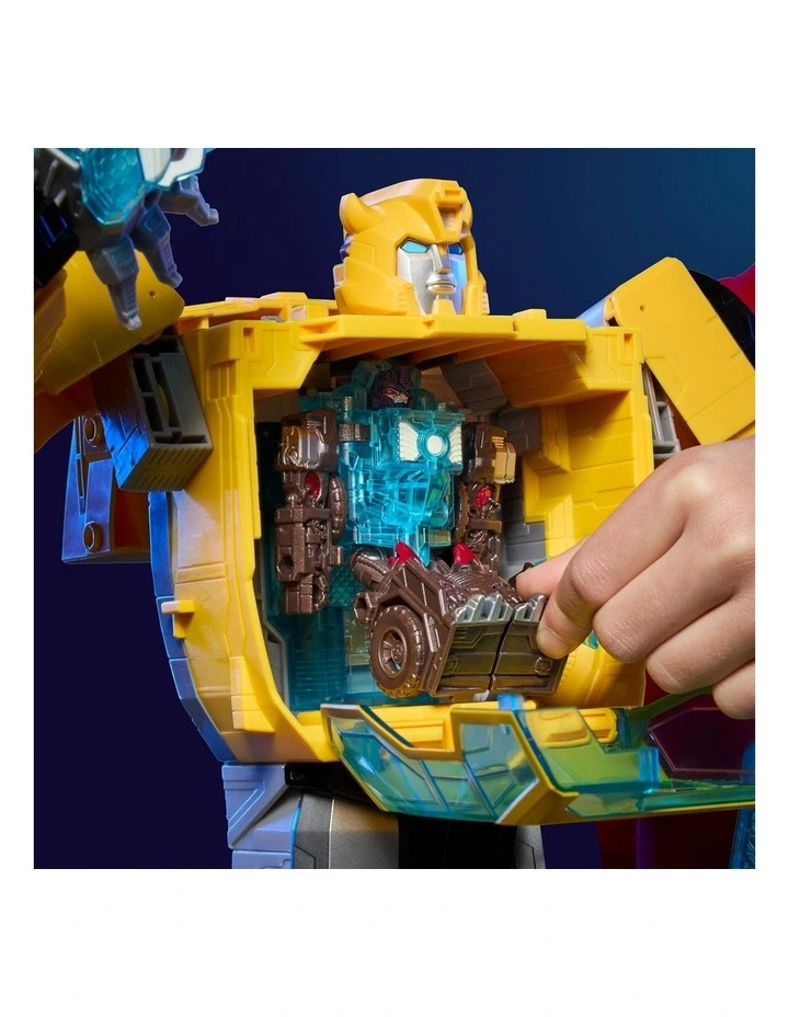 Transformers CYBERWORLD Energon Surge Bumblebee Power Spark image 7
