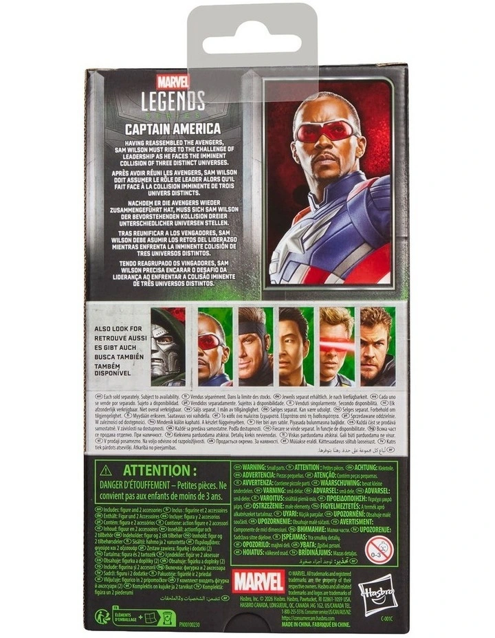 Marvel Legends Series Marvel Studios' Avengers: Doomsday Captain America image 4