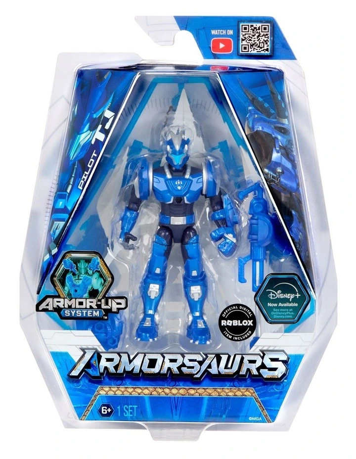 9.5cm Figure- Triceratops Pilot (TJ) image 1