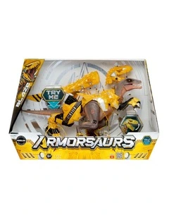 Armor-Up Dinosaur in Yellow Raptor - Blaze