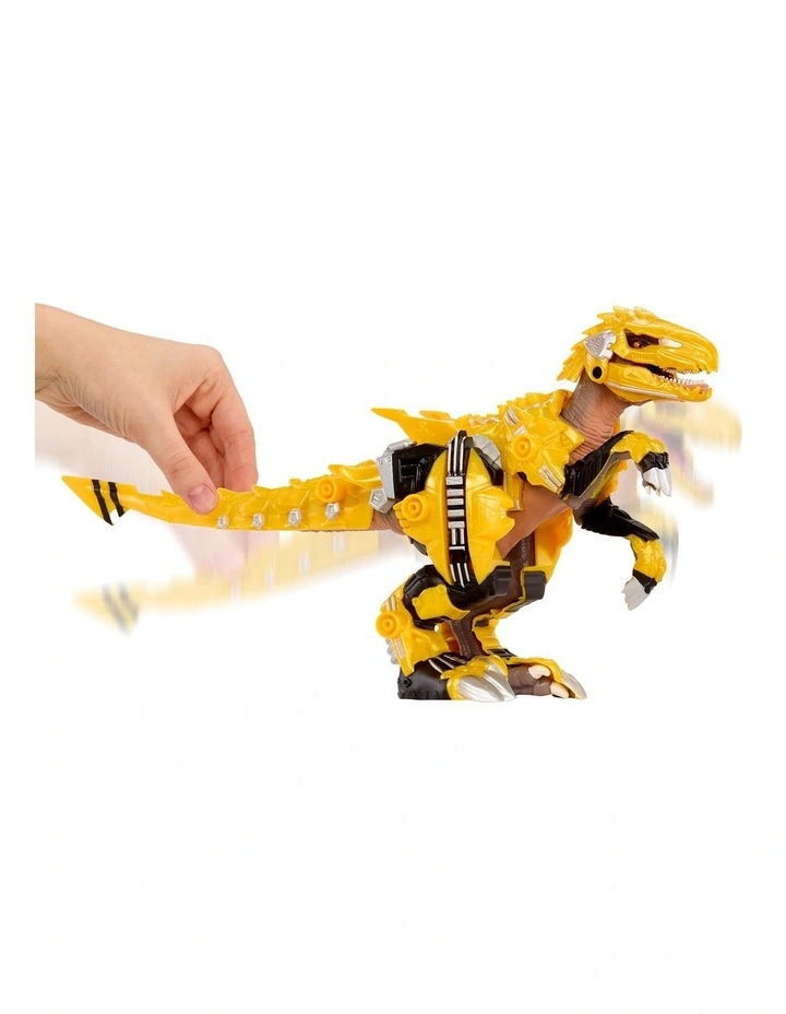 Armor-Up Dinosaur in Yellow Raptor - Blaze image 5