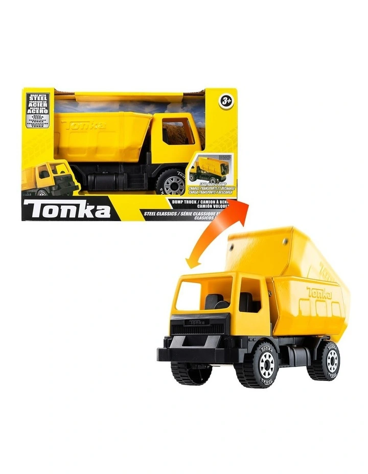 Tonka Steel Classics Assortment (Dump Truck, Bulldozer, or Excavator) image 2