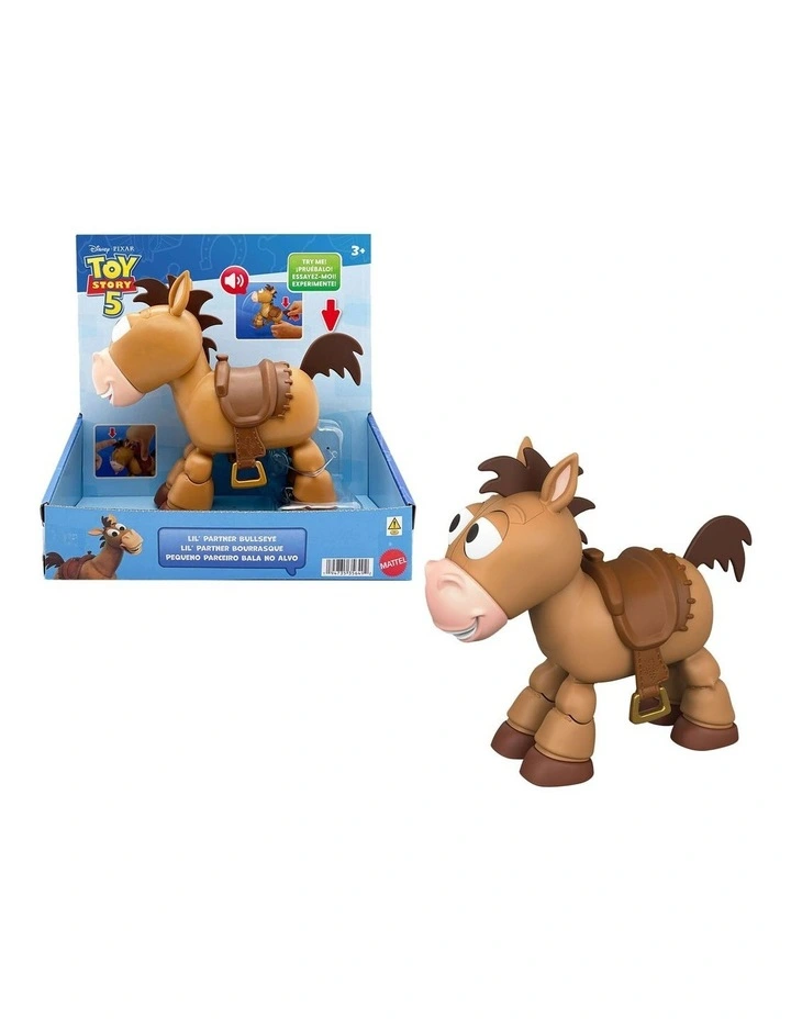 Lil Partner Bullseye Posing Horse Figure Toy with Sounds image 1