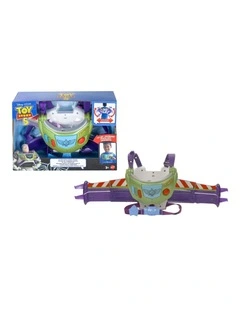 Disney and Pixar Toy Story 5 Hi-Tech Space Ranger Jetpack, Kids Role Play Gear with Lights & Sounds