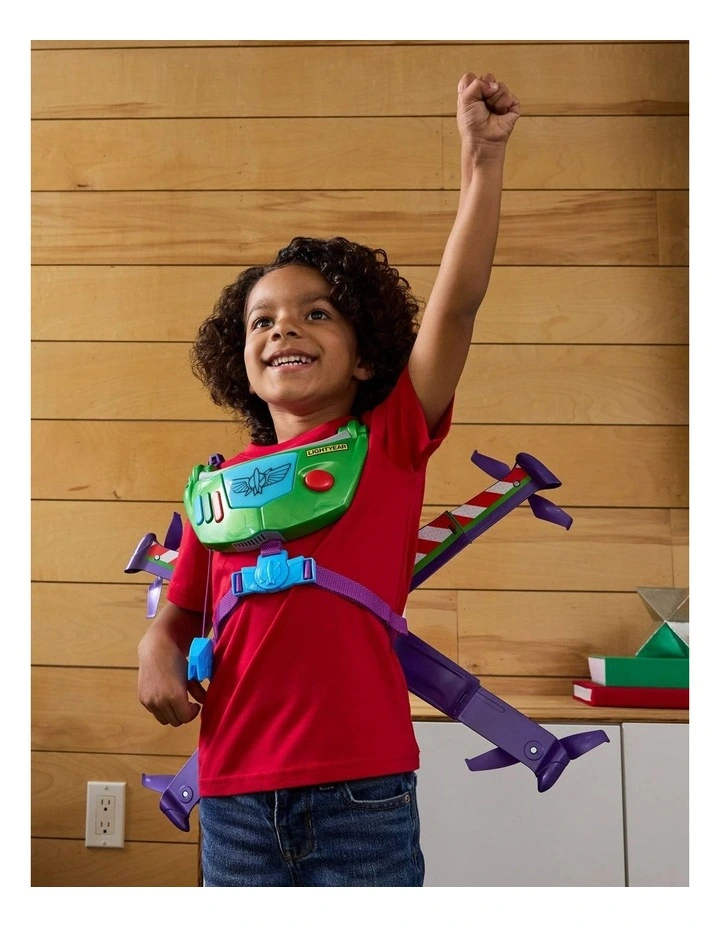 Disney and Pixar Toy Story 5 Hi-Tech Space Ranger Jetpack, Kids Role Play Gear with Lights & Sounds image 2
