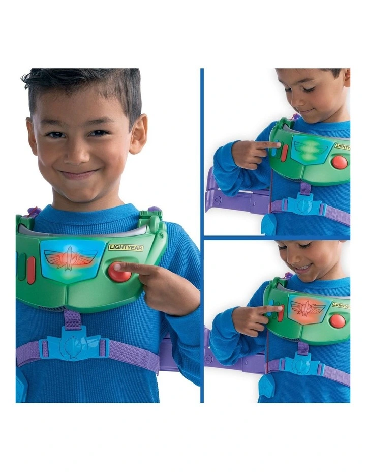 Disney and Pixar Toy Story 5 Hi-Tech Space Ranger Jetpack, Kids Role Play Gear with Lights & Sounds image 3