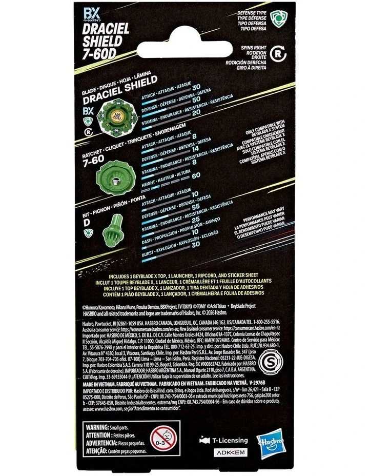 X X-Over Project Draciel Shield 7-60d Pack Set image 3