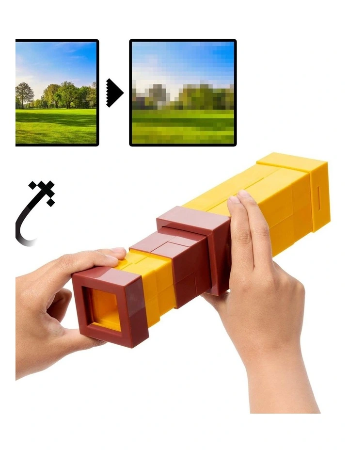 Pixel Spyglass Toy with Pixelating View Lens image 4