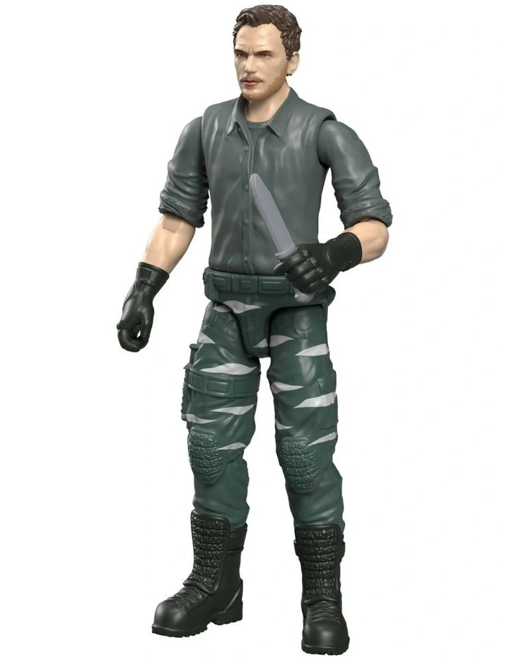 Jurassic World Reimagined Motorcycle Owen Grady & Raptors & Tools Retro Pack image 4