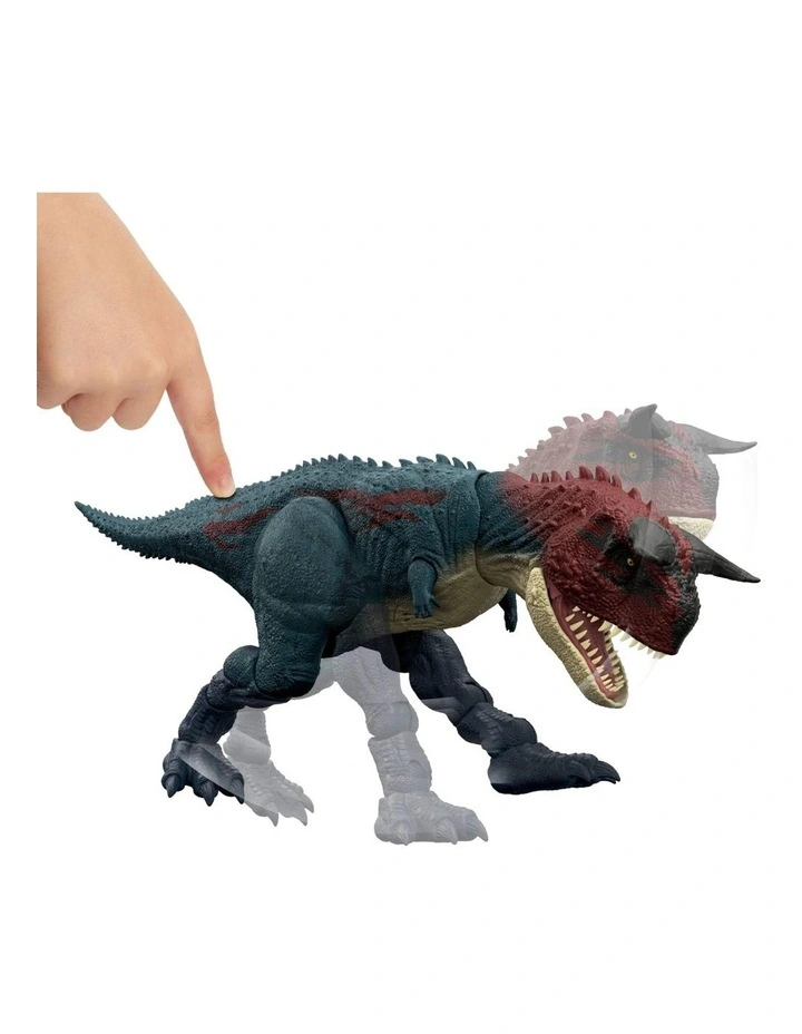 Charge N Chomp Carnotaurus Running Roaring Dinosaur Figure image 4