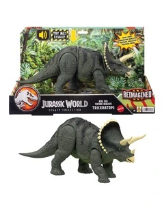 Reimagined Real Feel Triceratops Roaring Dinosaur