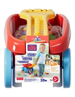 First Builders Block Scooping Wagon