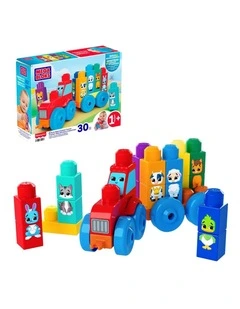 First Builders Build And Match Animal Tractor Block