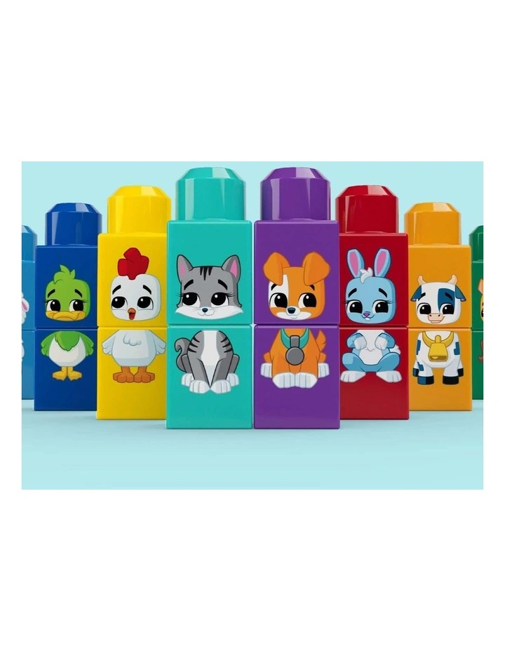 First Builders Build And Match Animal Tractor Block image 2