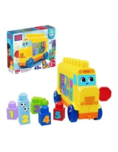 First Builders Build And Count Bus Block