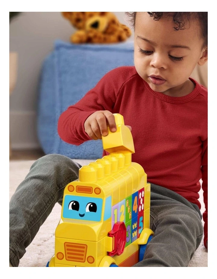 First Builders Build And Count Bus Block image 4