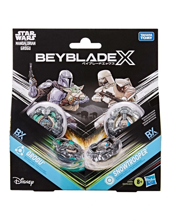 X and Star Wars Collab Grogu vs. Snowtrooper Battling Toy image 1