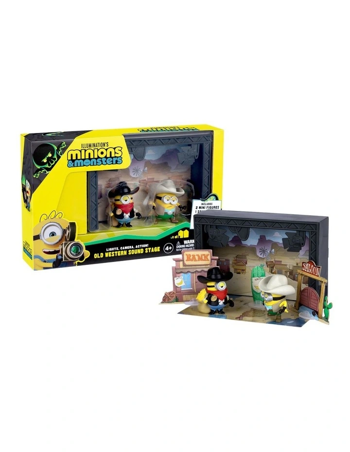 ILLUMINATION'S MINIONS & MONSTERS SOUND STAGES 2 PK image 1