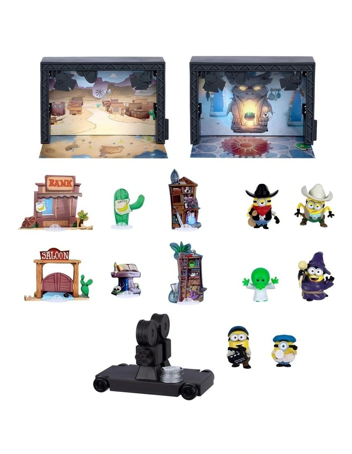ILLUMINATION'S MINIONS & MONSTERS BACKLOT STUDIO SET image 5